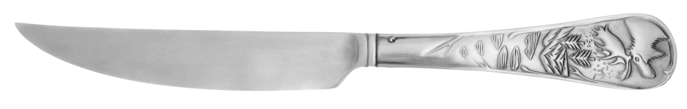 Moose (Stainless) Individual Solid Handle Steak Knife by Cambridge Silver-1