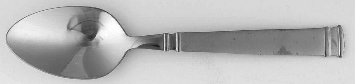 Rings Frost (Stainless) Teaspoon by Cuisinart Flatware-1