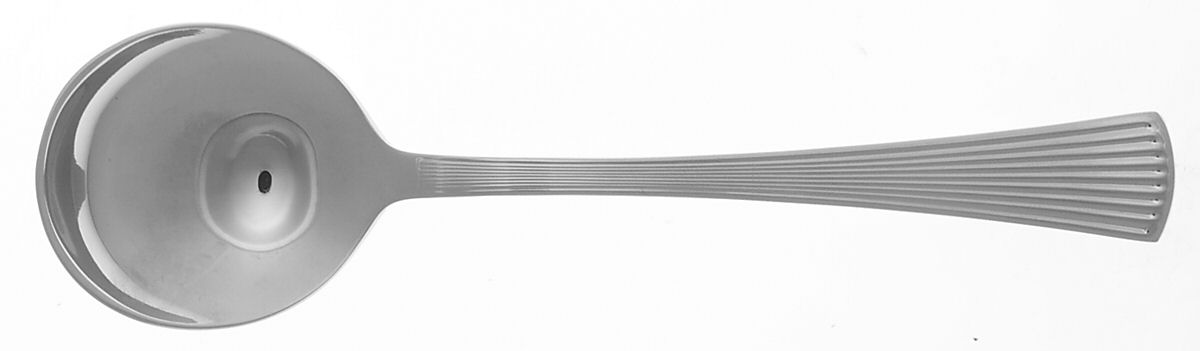 Distinction (Stainless) Round Bowl Soup Spoon (Cream Soup) by Corby Hall-1