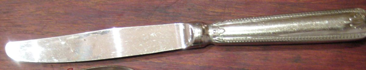CTF75 (Stainless) Modern Hollow Knife by Christofle France-1