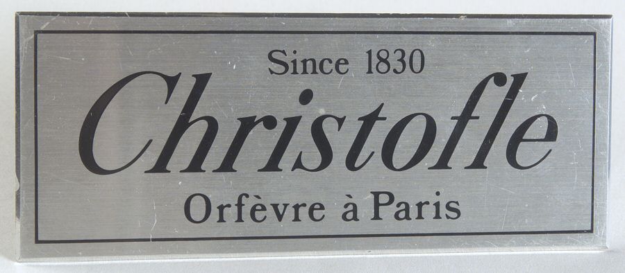 Advertising Signs Advertising Sign by Christofle France-1