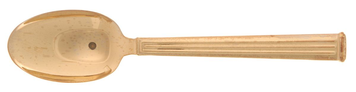 Triade (Gold Electroplate) Demitasse Spoon by Christofle France-1