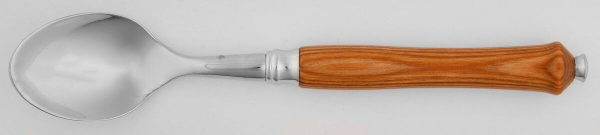 Pluton-Wood (Stainless) Teaspoon by Capdeco-1