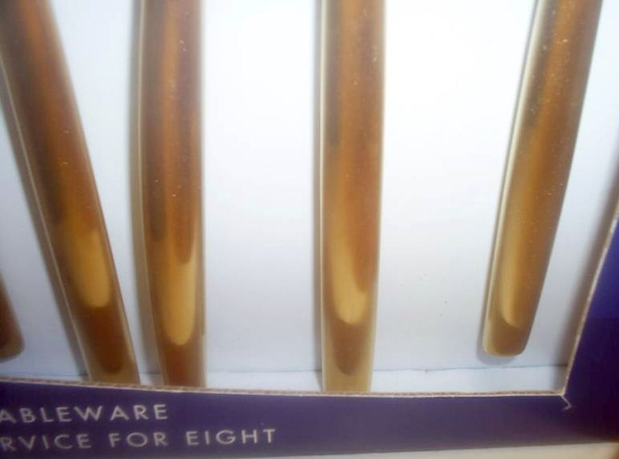 Winter Wonder (Gold Electroplate) Fork by Cambridge Silver-1