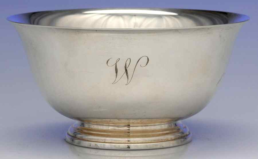 Paul Revere Bowls (Sterling, Hollowware) 5" Paul Revere Bowl by Cartier-1