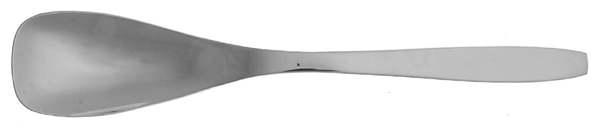 A Fleur de Peau (Stainless) Place/Oval Soup Spoon by Jean Couzon-1