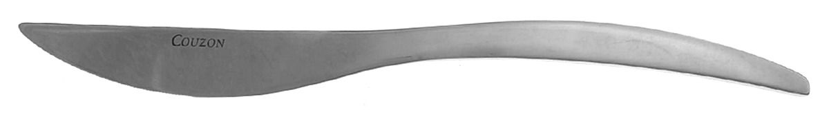 A Fleur de Peau (Stainless) New French Solid Knife by Jean Couzon-1