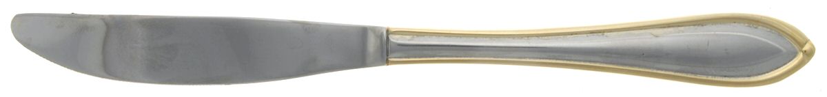 Gold Accent Laura (Stainless) Modern Solid Knife by Cambridge Silver-1