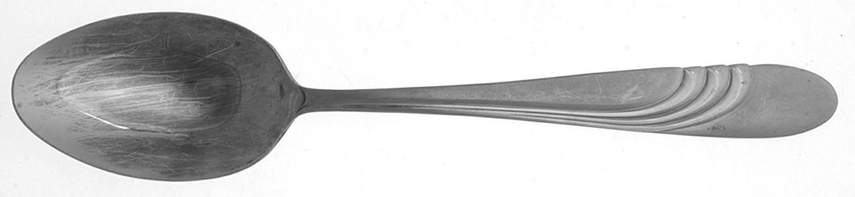 Featheredge-Sand (Stainless) Place/Oval Soup Spoon by Cambridge Silver-1