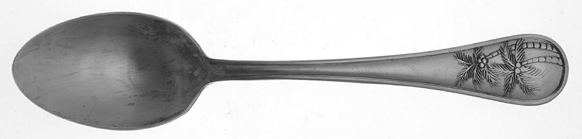 Palm Tree (Stainless) Place/Oval Soup Spoon by Cambridge Silver-1