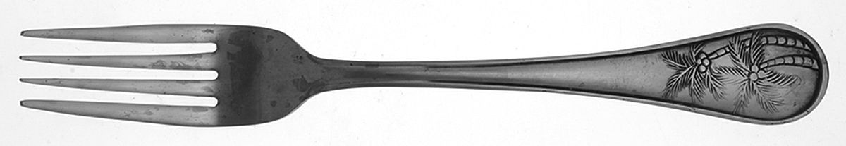Palm Tree (Stainless) Fork by Cambridge Silver-1