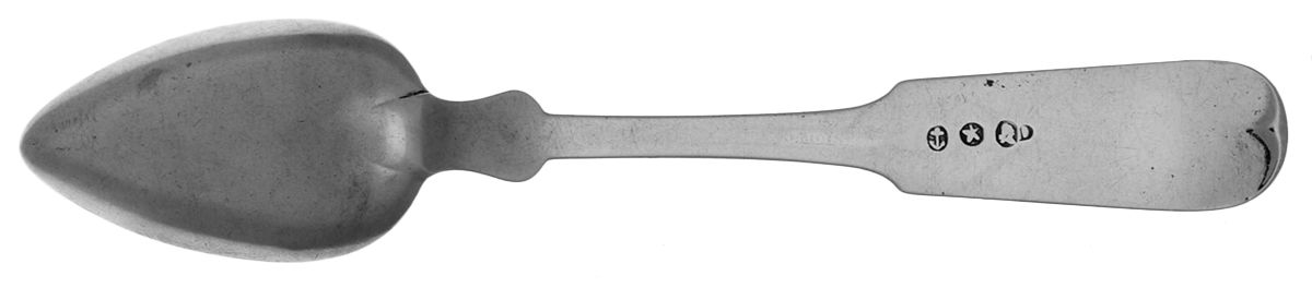 Coin Silver Flatware Teaspoon by Chauncey Johnson-2
