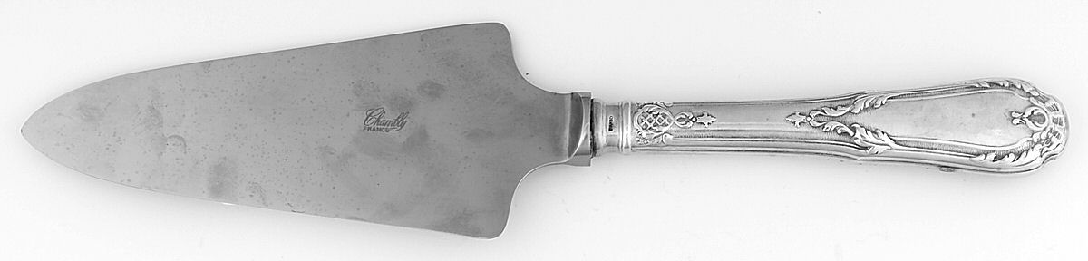 CHB3 (Silverplate) Pie Server with Stainless Blade by Chambly-1