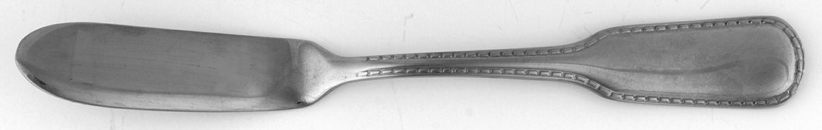 Estate (Stainless) Flat Handle Master Butter Knife by Chaps Home Flatware-1