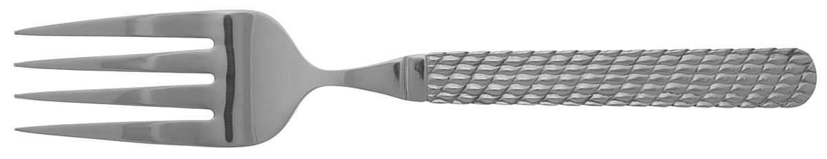Russell (Stainless) Medium Solid Cold Meat Serving Fork by Chaps Home Flatware-1