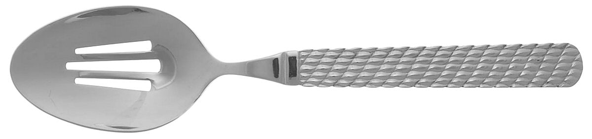 Russell (Stainless) Pierced Tablespoon (Serving Spoon) by Chaps Home Flatware-1