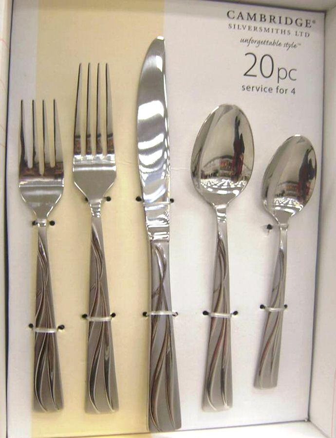 Phoenix-Sand (Stainless) Fork by Cambridge Silver-1