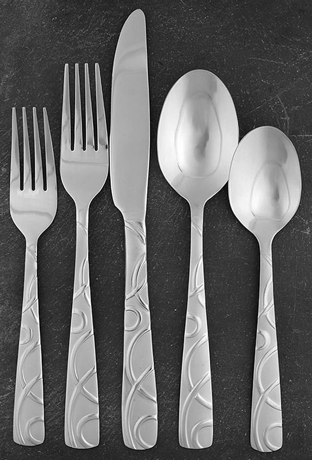 Conquest (Stainless) 5 Piece Place Setting by Cambridge Silver-1
