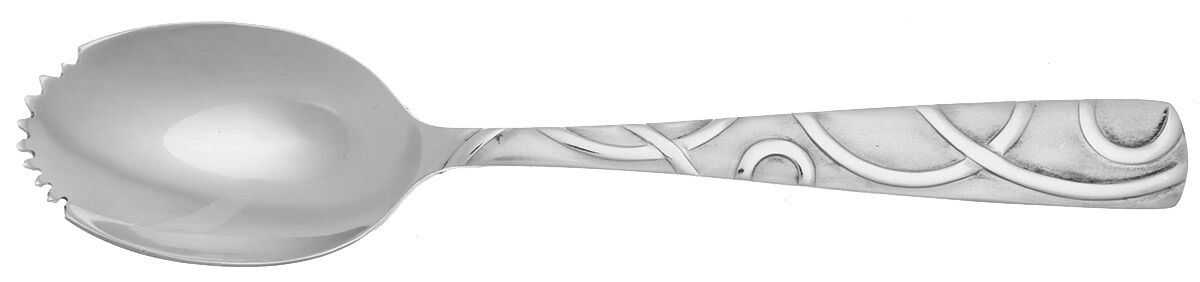 Conquest (Stainless) Fruit/Orange Spoon Individual, Serrated Bowl HC by Cambridge Silver-1