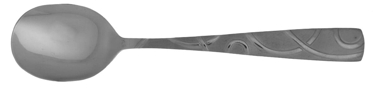 Conquest (Stainless) Round Bowl Soup Spoon (Cream Soup) HC by Cambridge Silver-1
