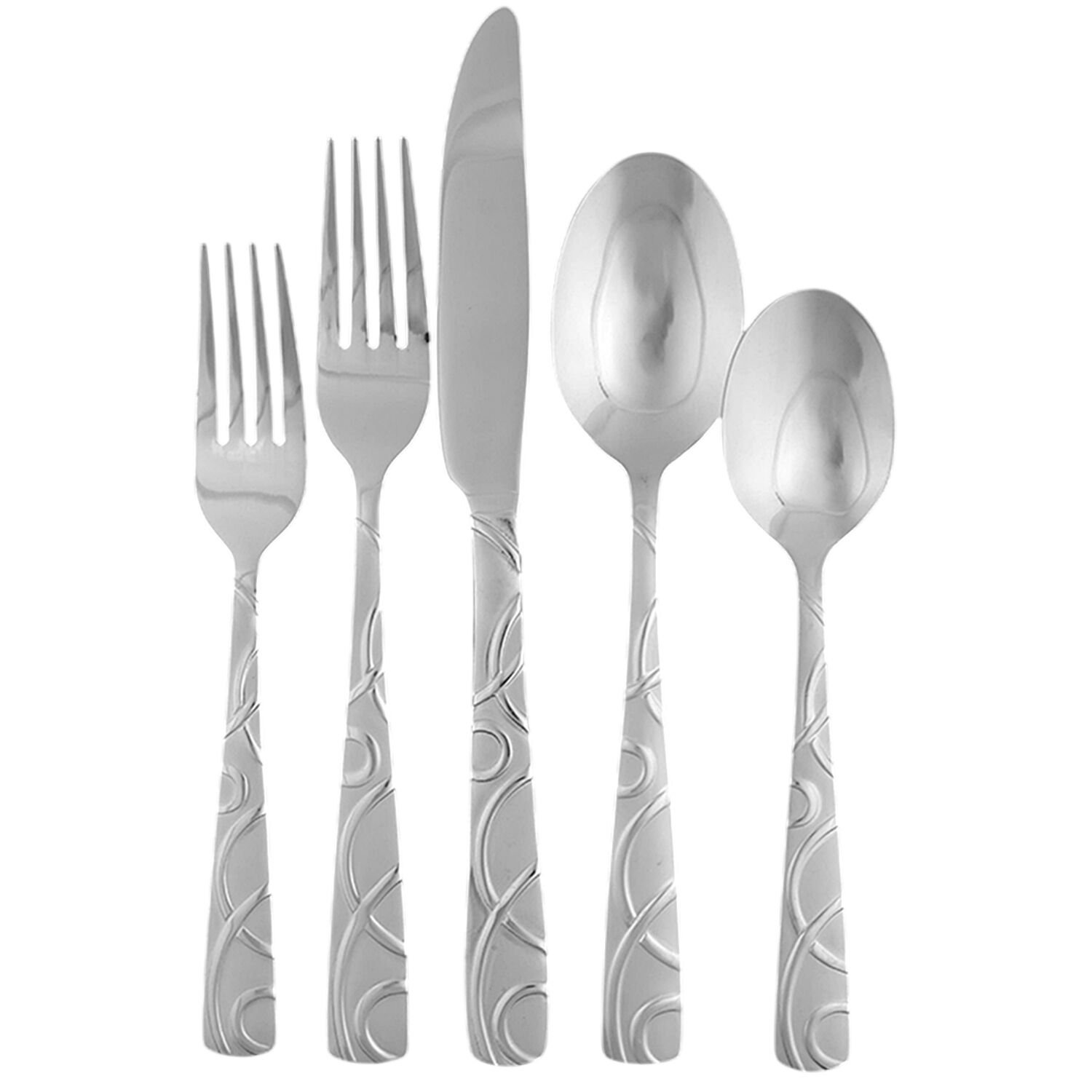 Conquest (Stainless) 40  Piece Estate Set by Cambridge Silver-1