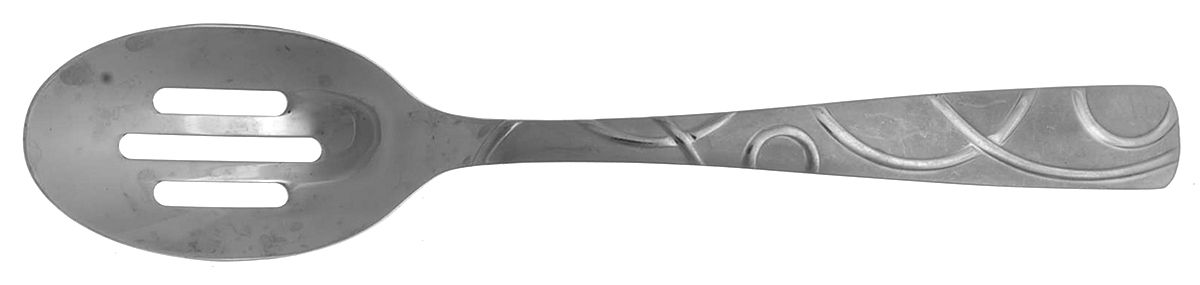 Conquest (Stainless) Pierced Tablespoon (Serving Spoon) by Cambridge Silver-1