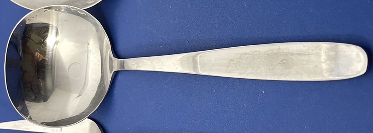 CBS121 (Stainless) Solid Gravy Ladle by Cambridge Silver-1
