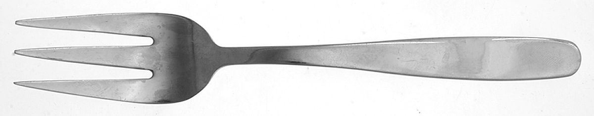 CBS121 (Stainless) Large Solid Cold Meat Serving Fork by Cambridge Silver-1
