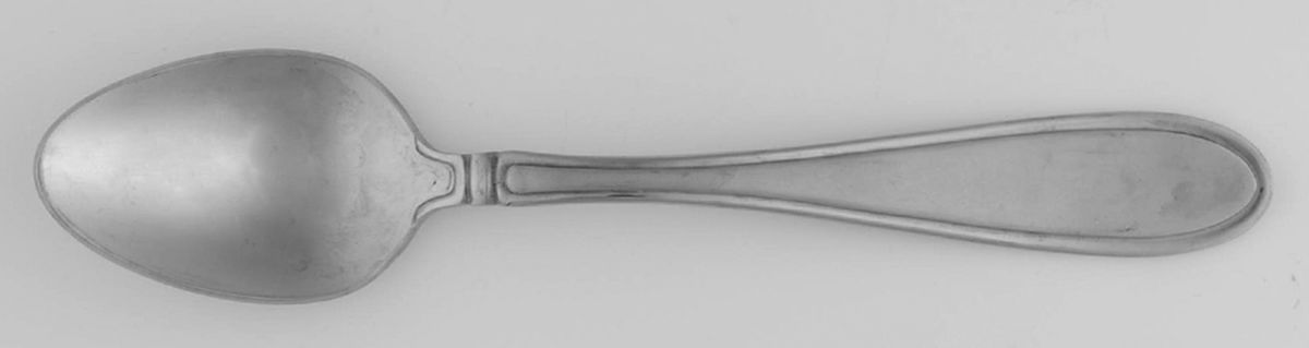 Evanston Sand (Stainless, Outlined Ridge Back) Place/Oval Soup Spoon by Cambridge Silver-1