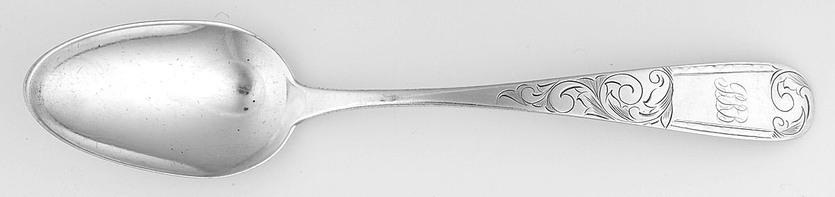 Mayflower (Coin) Tablespoon (Serving Spoon) by Canfield Bros & Co-1