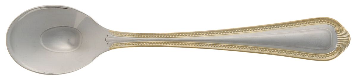 Verona (Stainless, Gold Accent) Sugar Spoon by Cambridge Silver-1