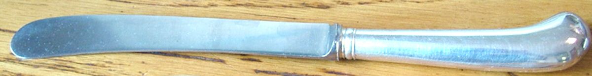 CBR13 (Sterling) Old French Hollow Pistol Knife by Cooper Bros & Sons-1