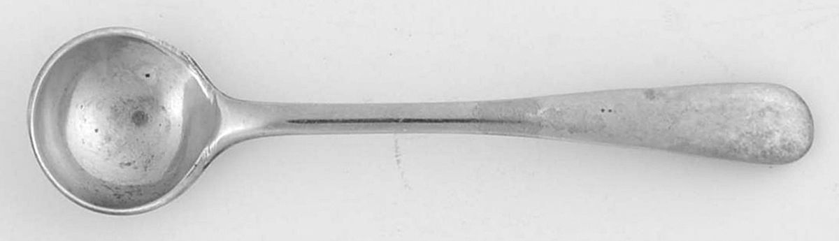 CBR13 (Sterling) Individual Salt Spoon by Cooper Bros & Sons-1