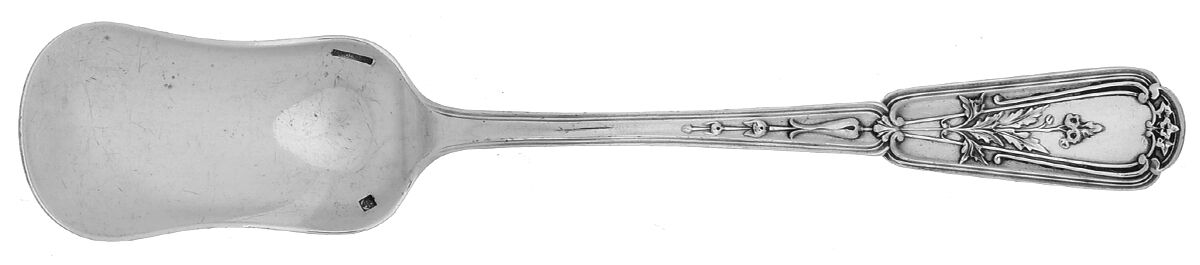 CTF82 (Silverplate) Ice Cream Spoon Individual by Christofle France-1