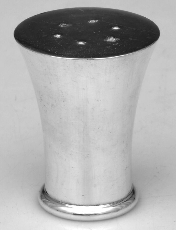 Babylone (Silverplate) Salt Shaker by Christofle France-1
