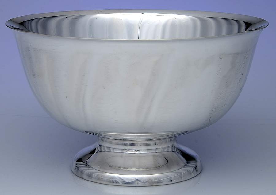 888 (Silverplate, Hollowware) Punch Bowl by Crescent Silverware-1