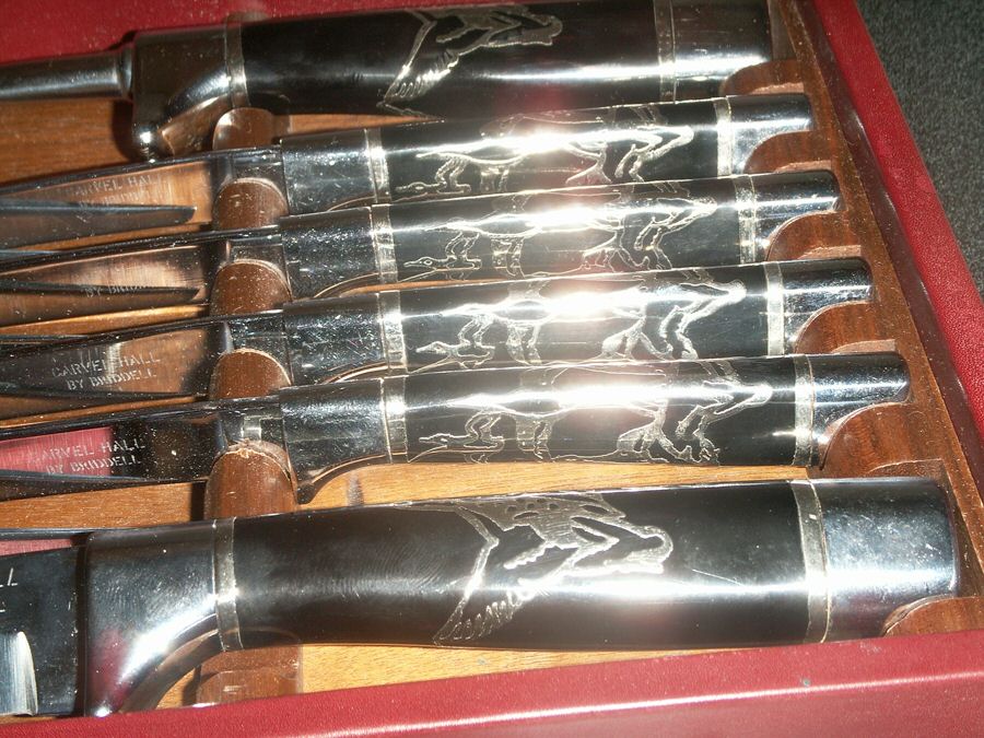 CVH13 (Stainless) Individual Steak Knife Hollow Handle by Carvel Hall-1
