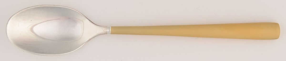 Quill (Gold, Electroplate) Place/Oval Soup Spoon by Calvin Klein-1