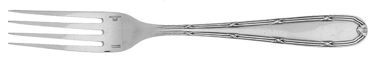 Turgot (Silverplate) Fork by Christofle France-1