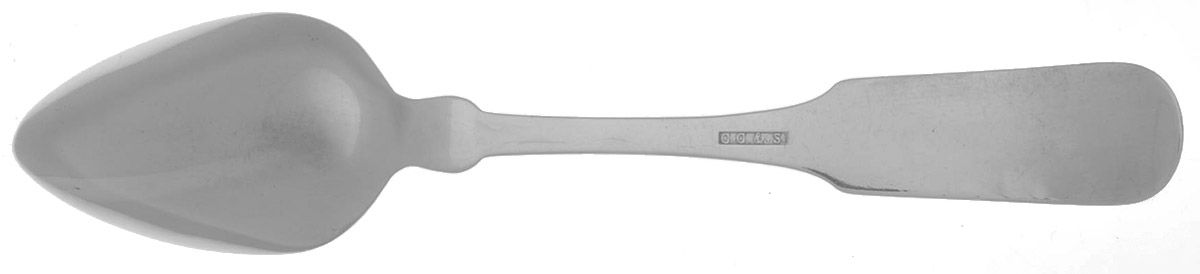 Coin Silver Flatware Teaspoon by Charles C Shaver-2