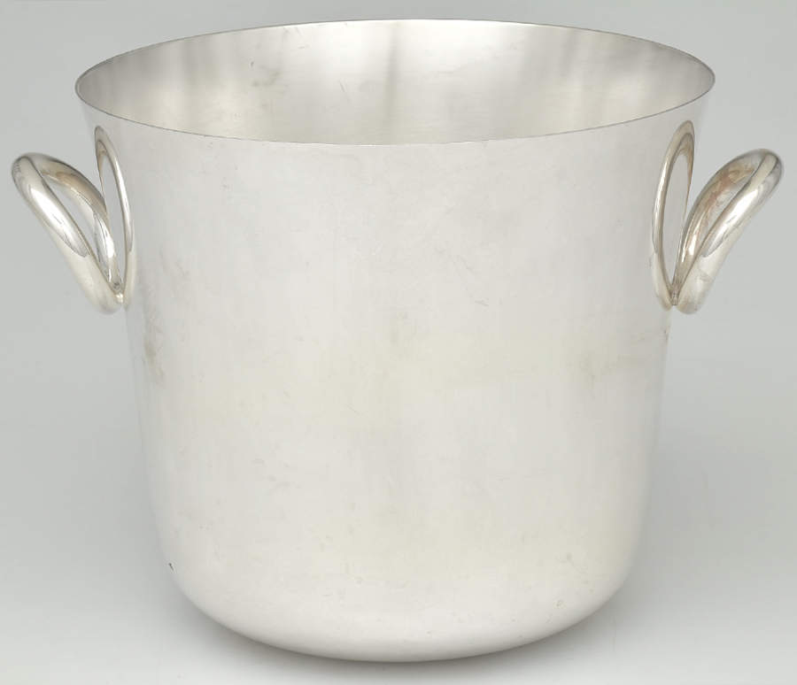 Vertigo (Silverplate, Hollowware) Champagne/Wine Cooler by Christofle France-1