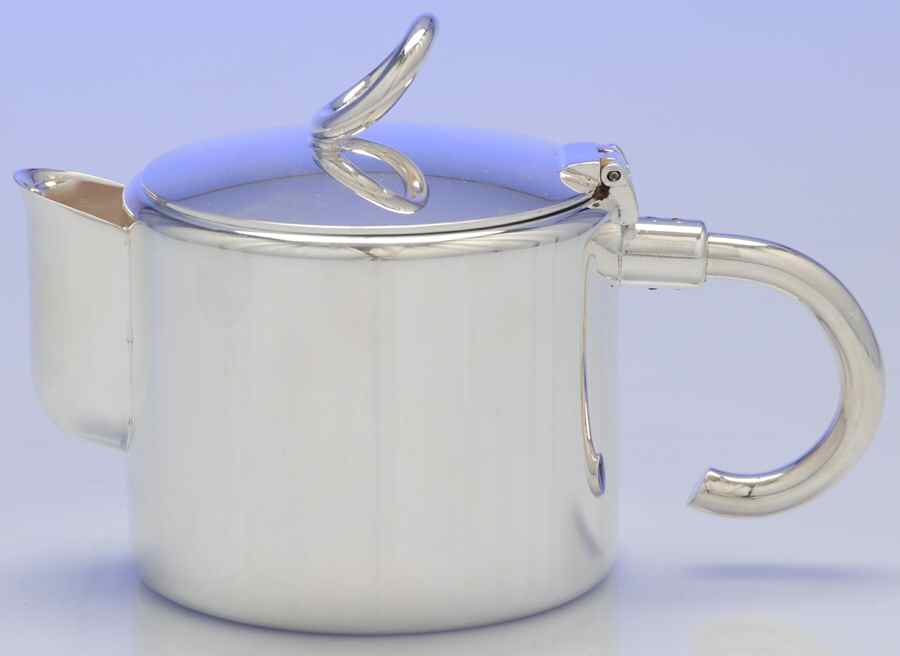 Vertigo (Silverplate, Hollowware) Mini Coffee Pot by Christofle France-1