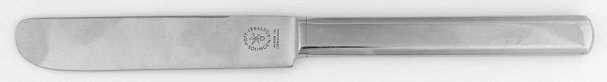 2736 (Stainless) Blunt Solid Knife by C Hugo Pott-1