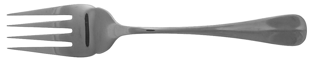CUI20 (Stainless) Medium Solid Cold Meat Serving Fork by Cuisinart Flatware-1