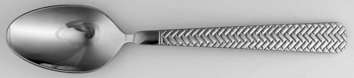 Sea Island (Stainless) Place/Oval Soup Spoon by Cuisinart Flatware-1