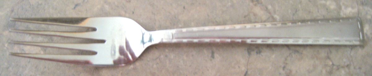 Tailor (Stainless, Glossy) Medium Solid Cold Meat Serving Fork by Cambridge Silver-1