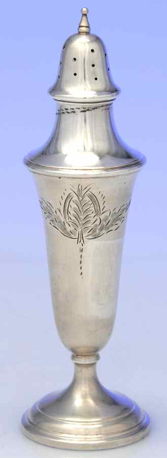 1320 (Sterling, Hollowware) Weighted Salt Shaker by Clarence Vanderbilt-1