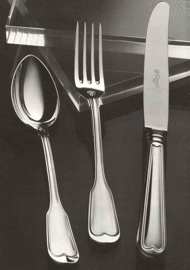 Sabaudia (Silverplate) Fork by Cassetti-1