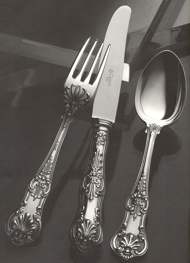Lorena (Silverplate) Fork by Cassetti-1