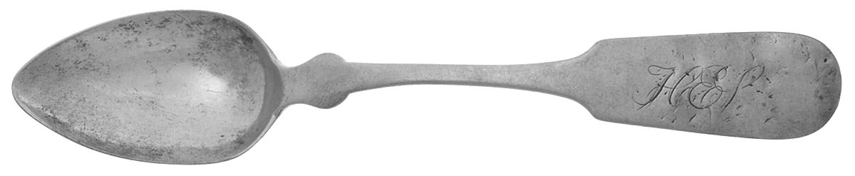 Coin Silver Flatware Teaspoon by Christopher Burr-1